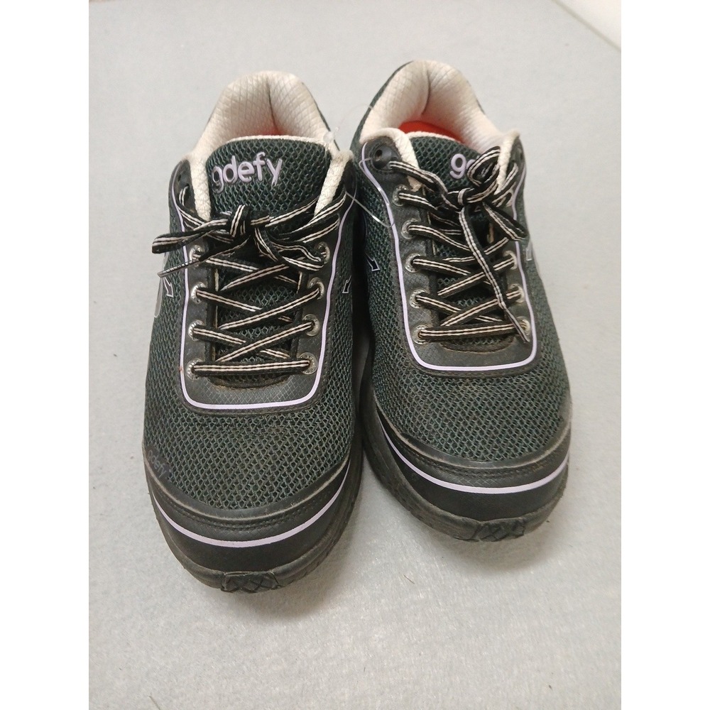 Gdefy Gravity Defyer Women's Trainers Shoes Size 8.5 Black Lavender